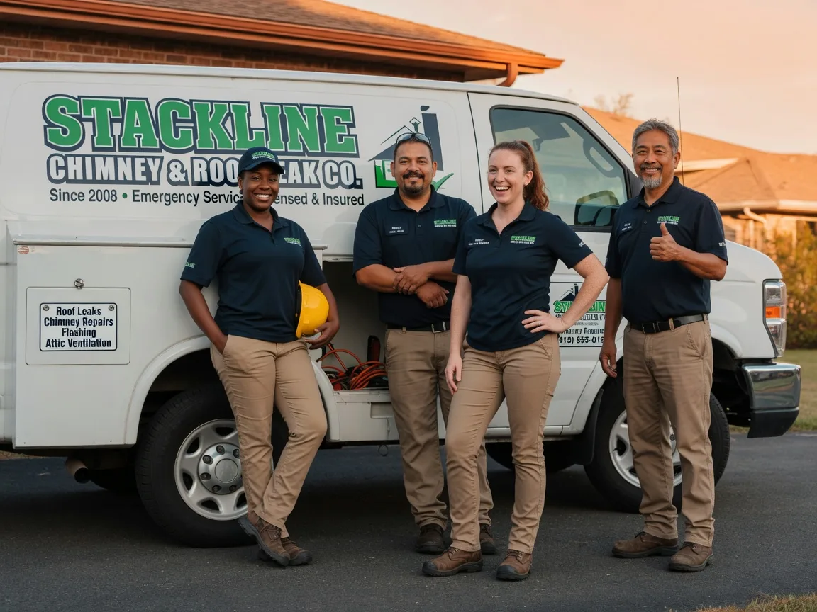 Chimney flashing repair company in Parks, NE